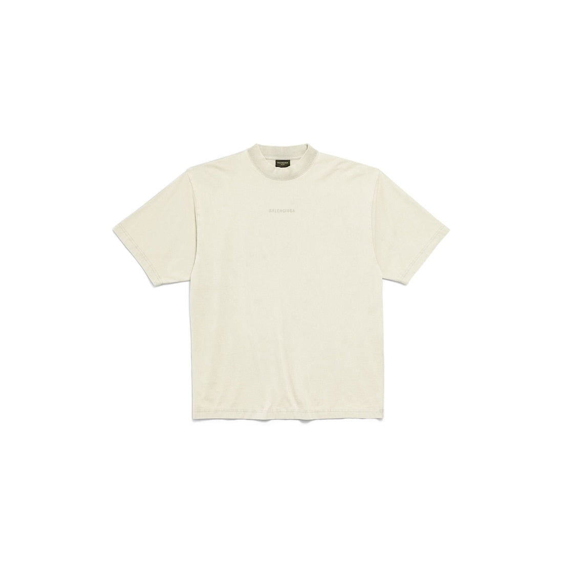 Men's New Balenciaga Back T-shirt Medium Fit in Grey