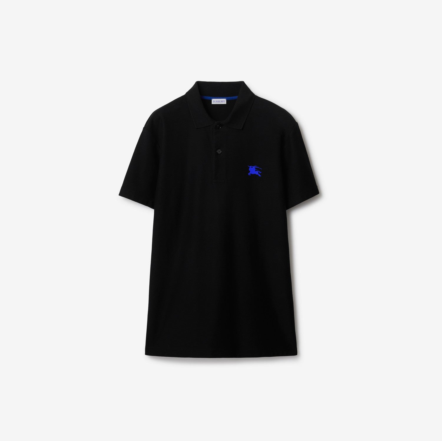 Cotton Polo Shirt - Black