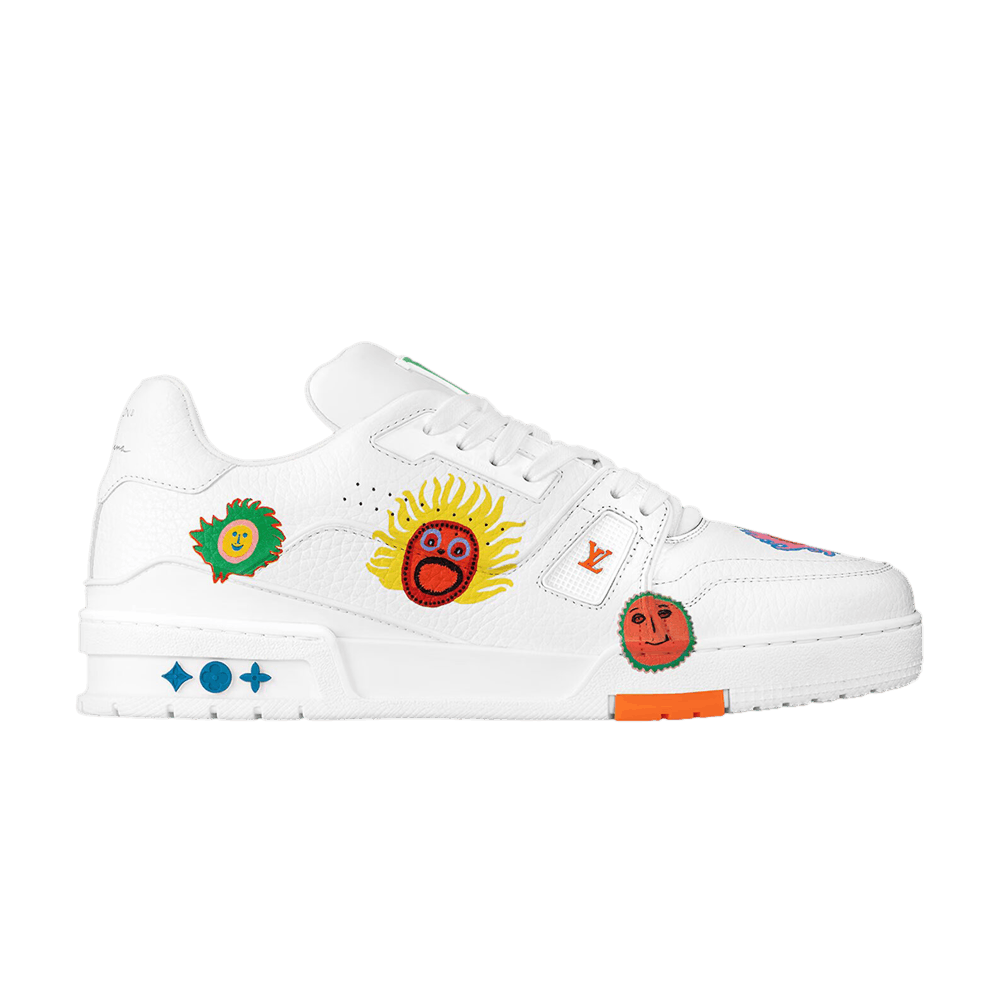 Louis Vuitton x Yayoi Kusama Trainer White Print