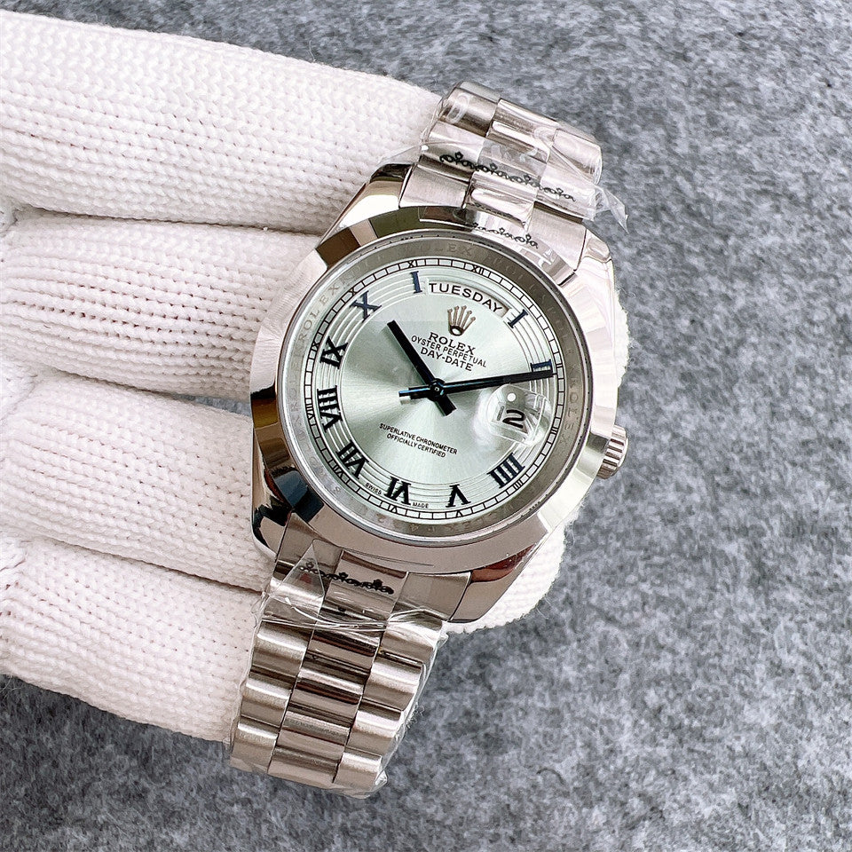 Rolex Day-Date 40mm Silver