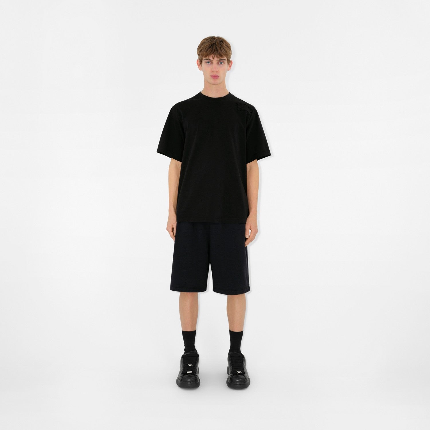 Cotton T-shirt - Black