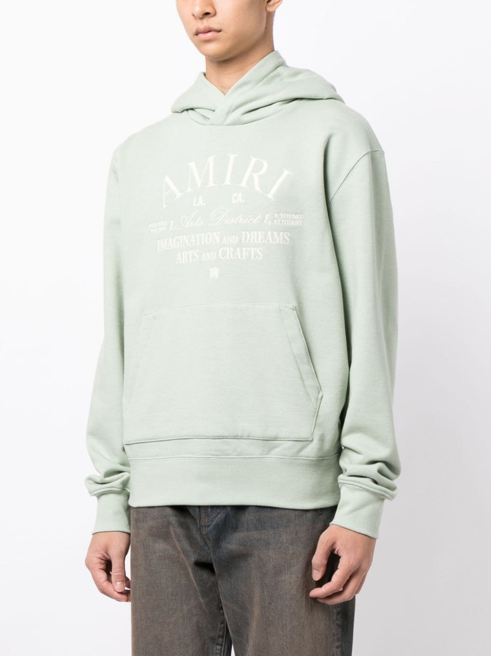 Logo-print cotton hoodie