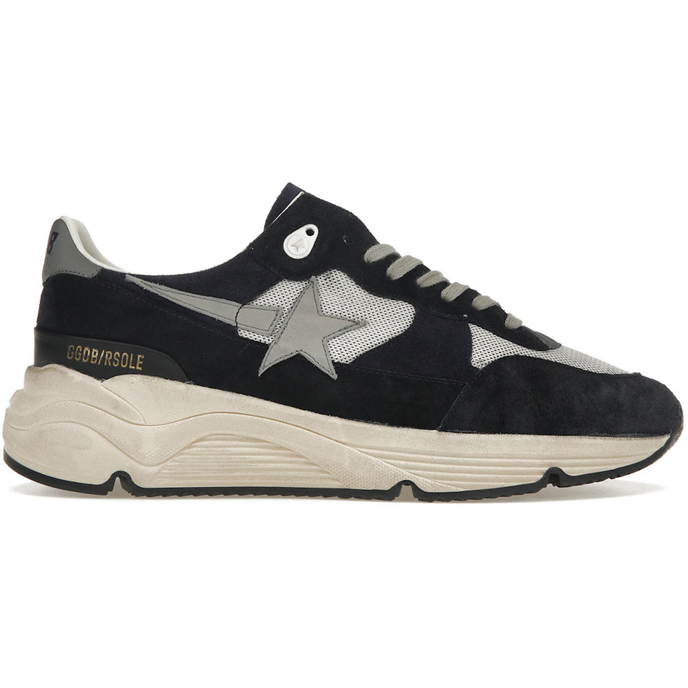 Golden Goose Running Sole Black Navy Grey