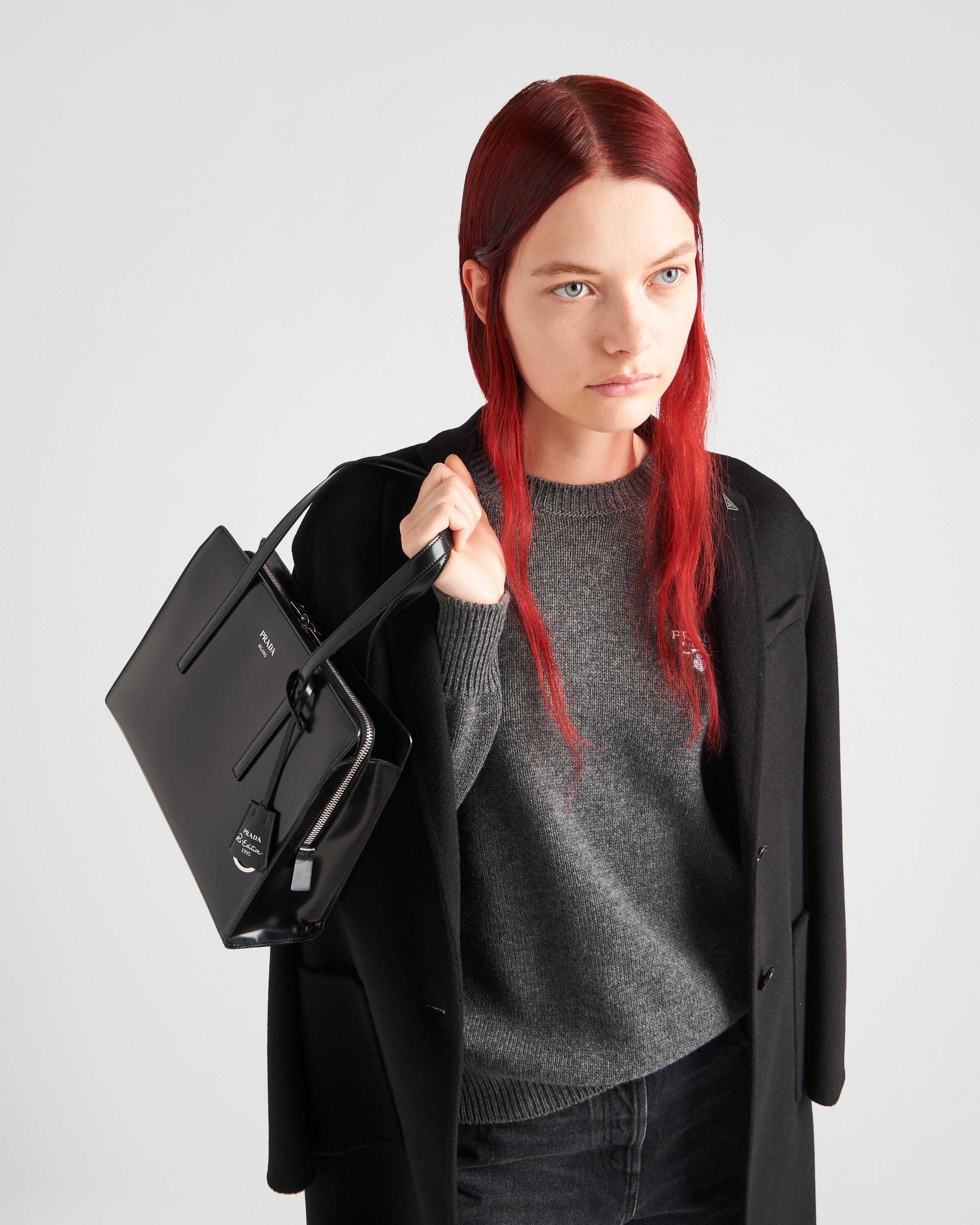 Cashmere crew-neck sweater Slate Gray