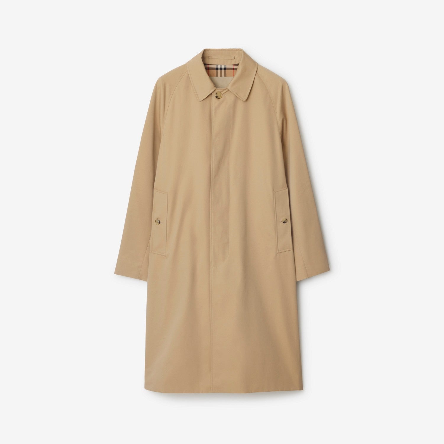 Long Camden Heritage Car Coat - Honey