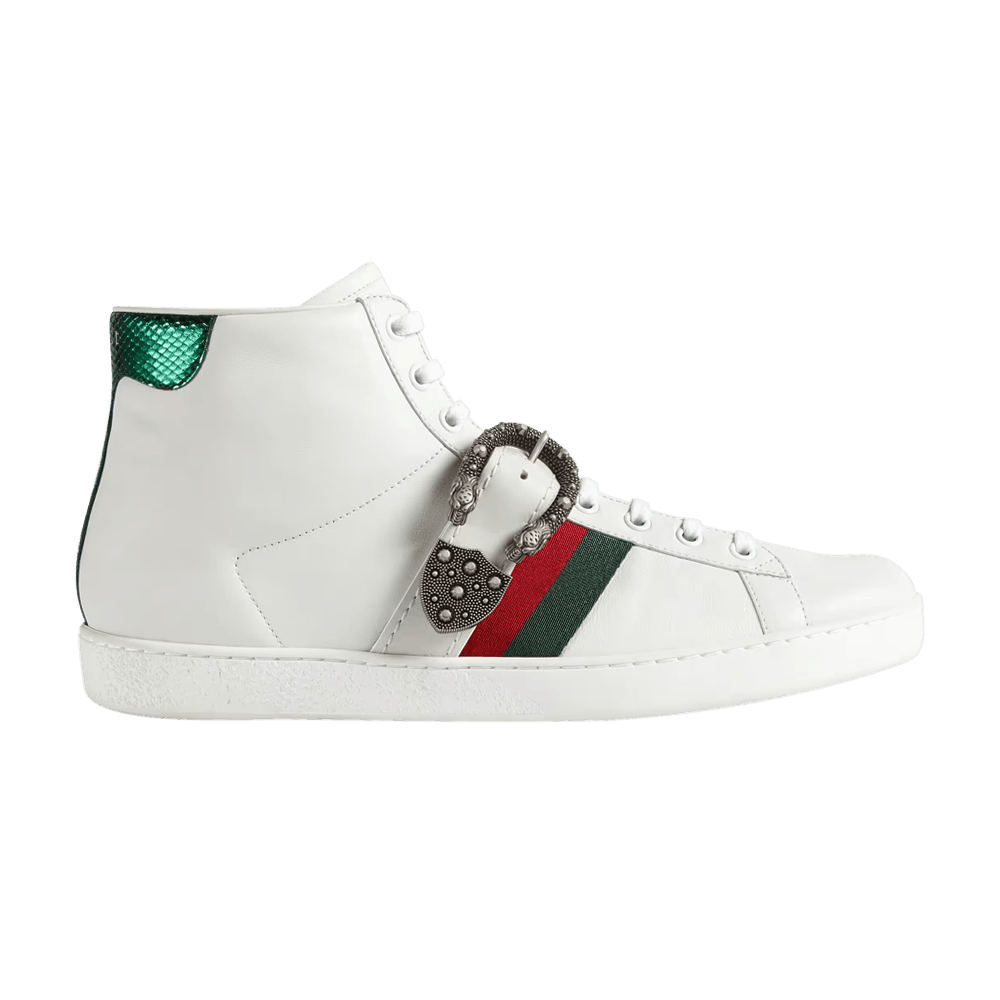 Gucci Ace High 'Dionysus Buckle - White'