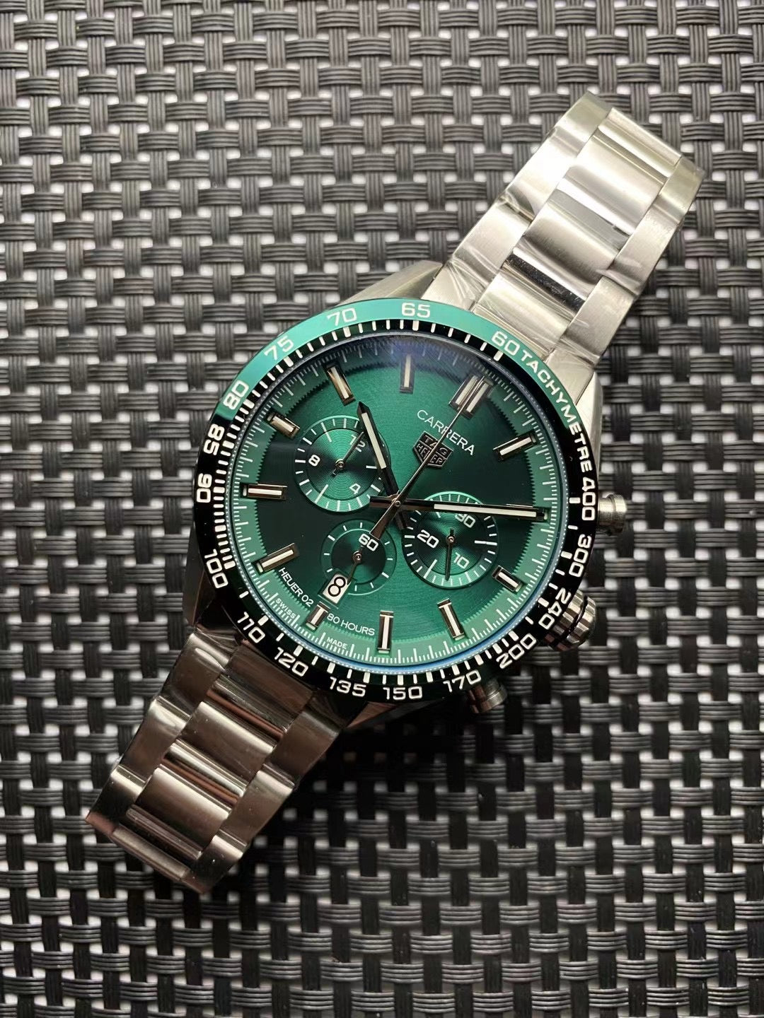 Tag Heuer Carrera 44mm Green Dial