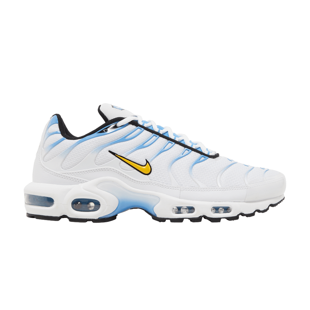 Nike Air Max Plus White University Blue Gold