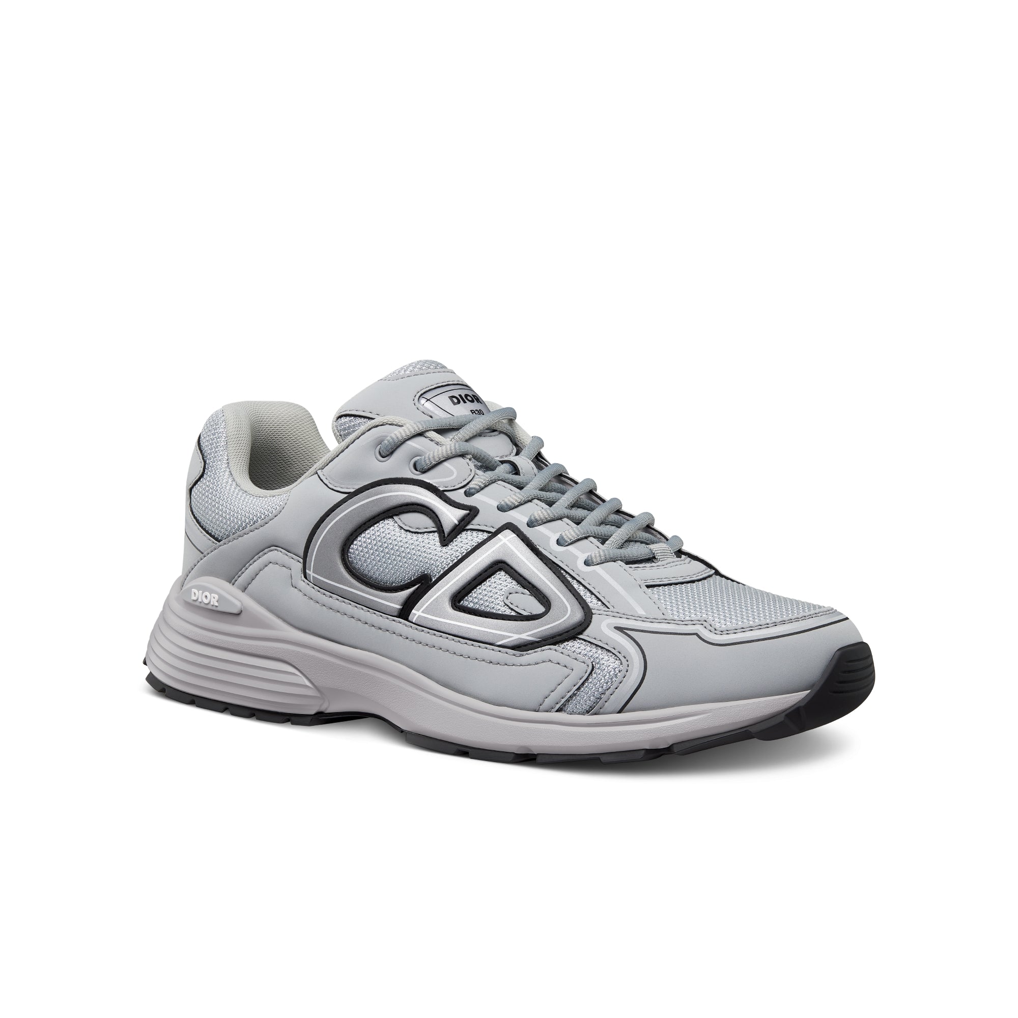 B30 Sneaker - Dior Gray Mesh and Technical Fabric