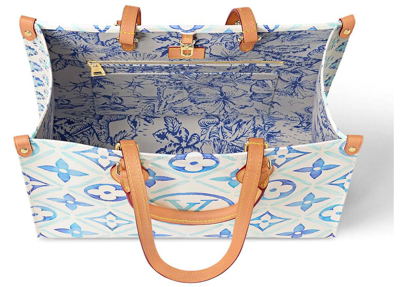 Louis Vuitton OnTheGo MM Lagoon Blue