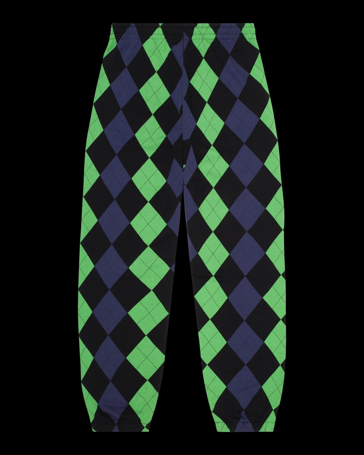 Derby Intarsia Sweatpant Green Green
