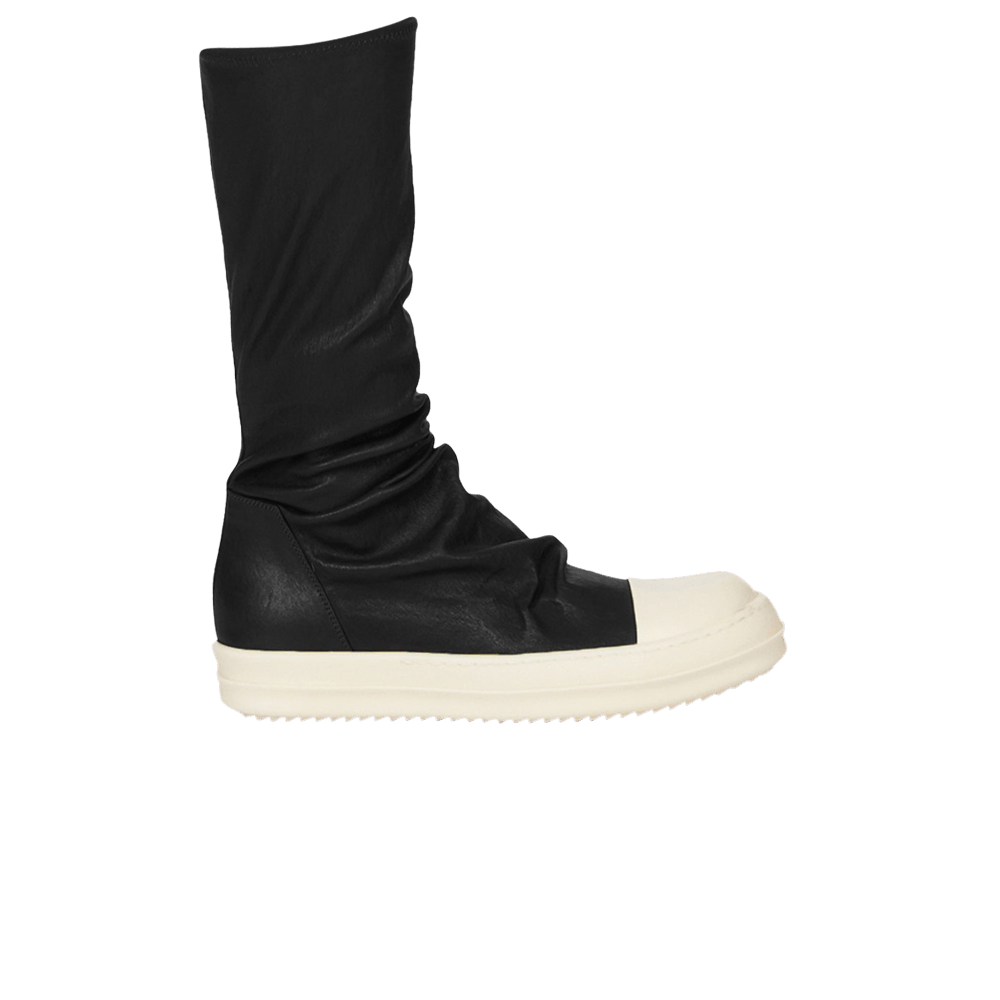 Rick Owens Sock Sneakers 'Black Milk'