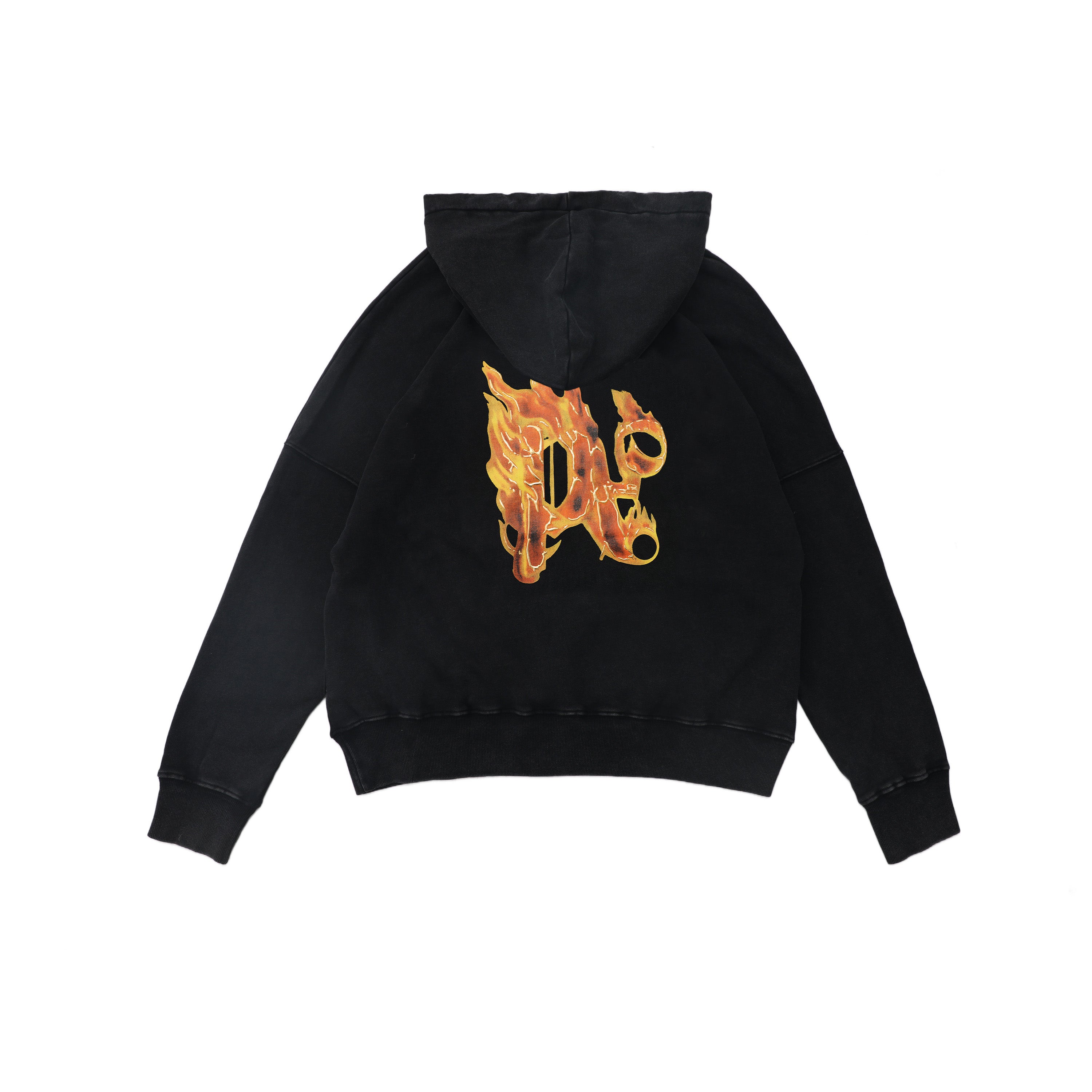 Palm Angels Hoodie Burning Monogram