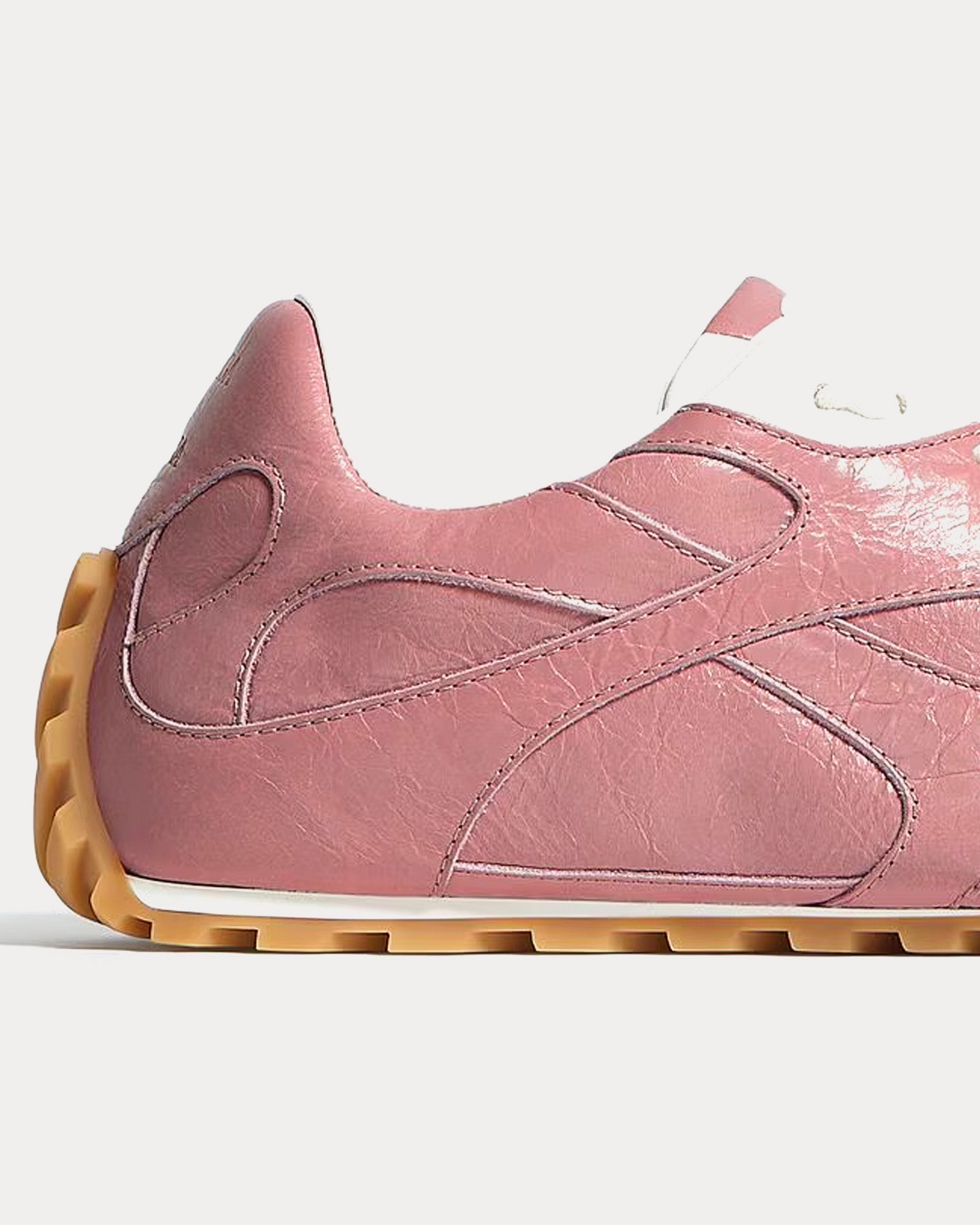 Orbit Flash Calfskin Camelia Low Top Sneakers