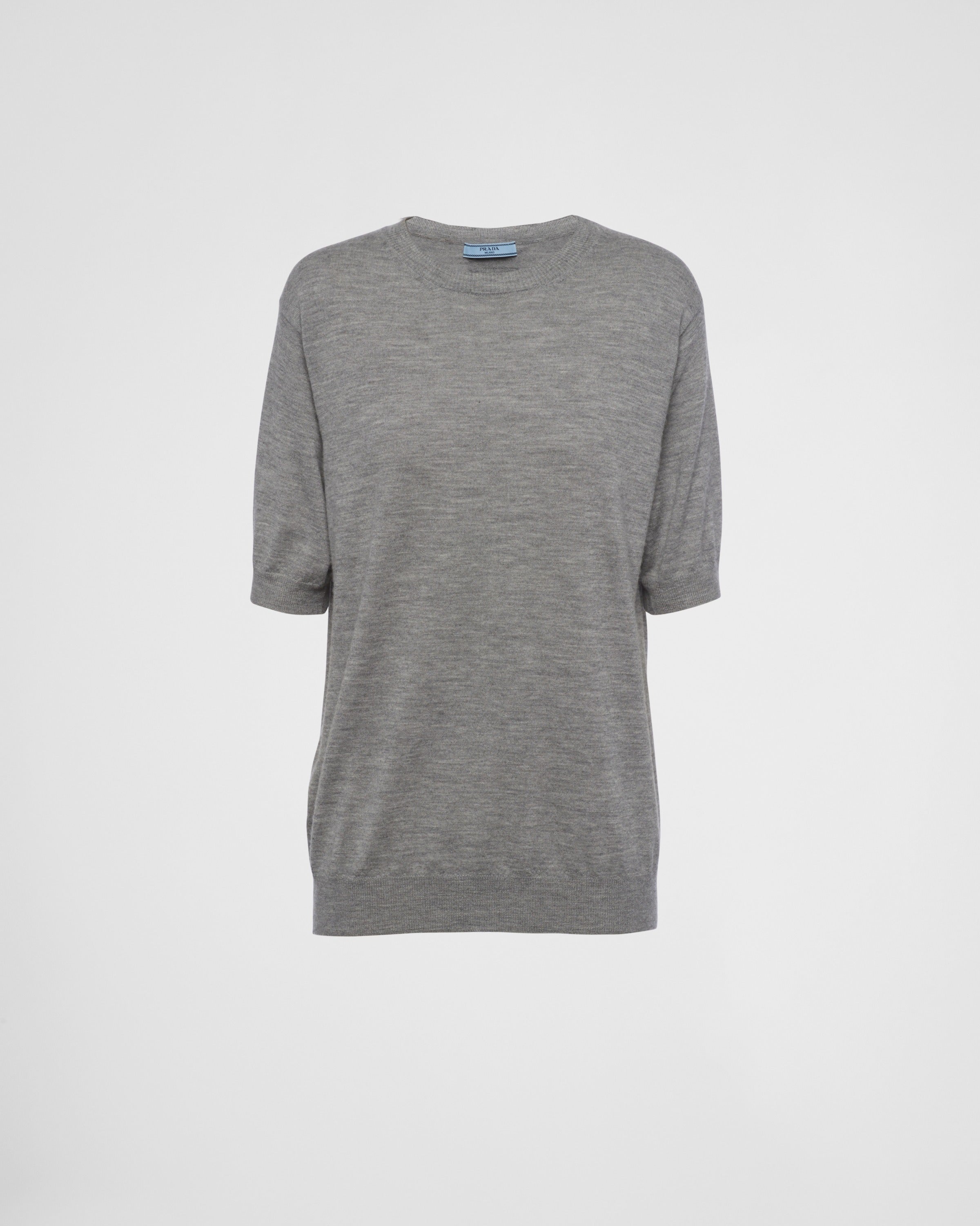 Cashmere crew-neck sweater Grey