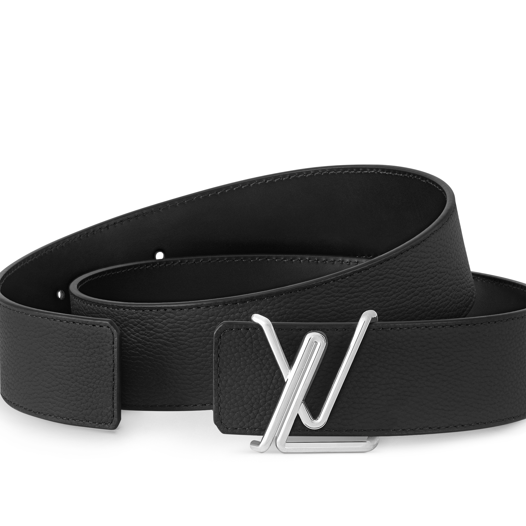 LV Tubular 40mm Reversible Belt SANS LIGNE ESTHETIQUE