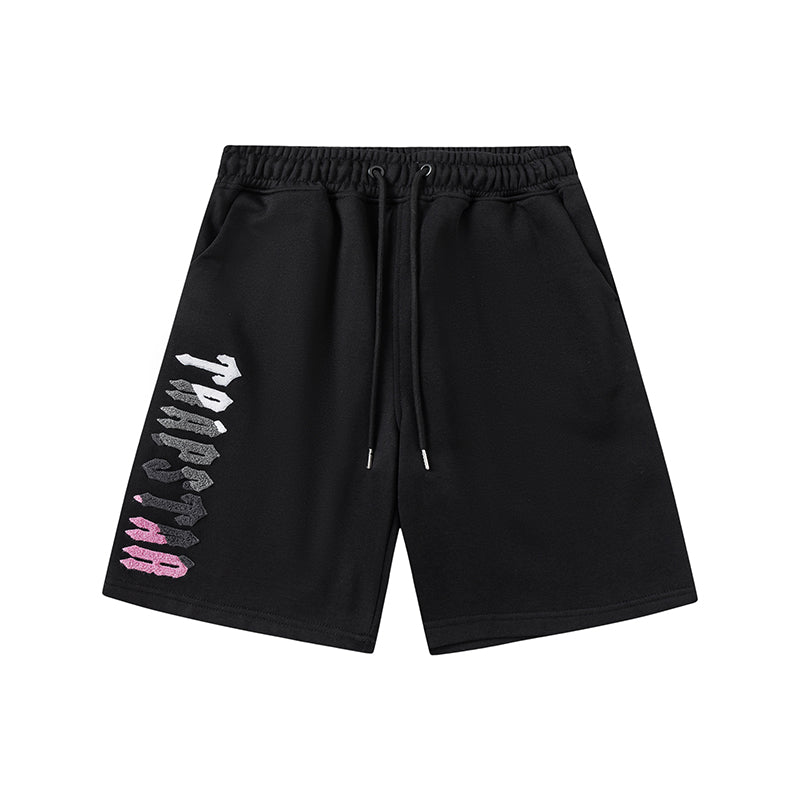 Trapstar Black/Pink 'It's a Secret' Tracksuit With Shorts