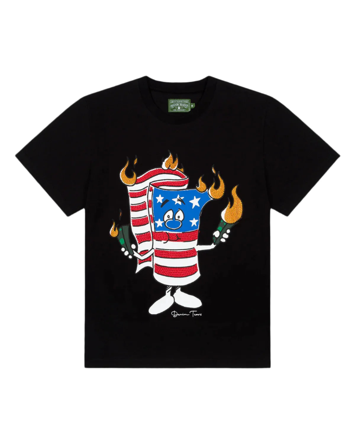 Firecracker Tee Black Black