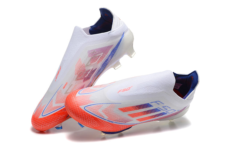 Adidas F50 White / Solar Red / Lucid Blue