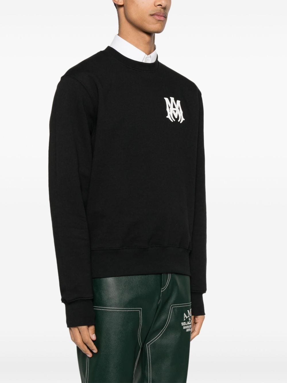 MA logo-print sweatshirt