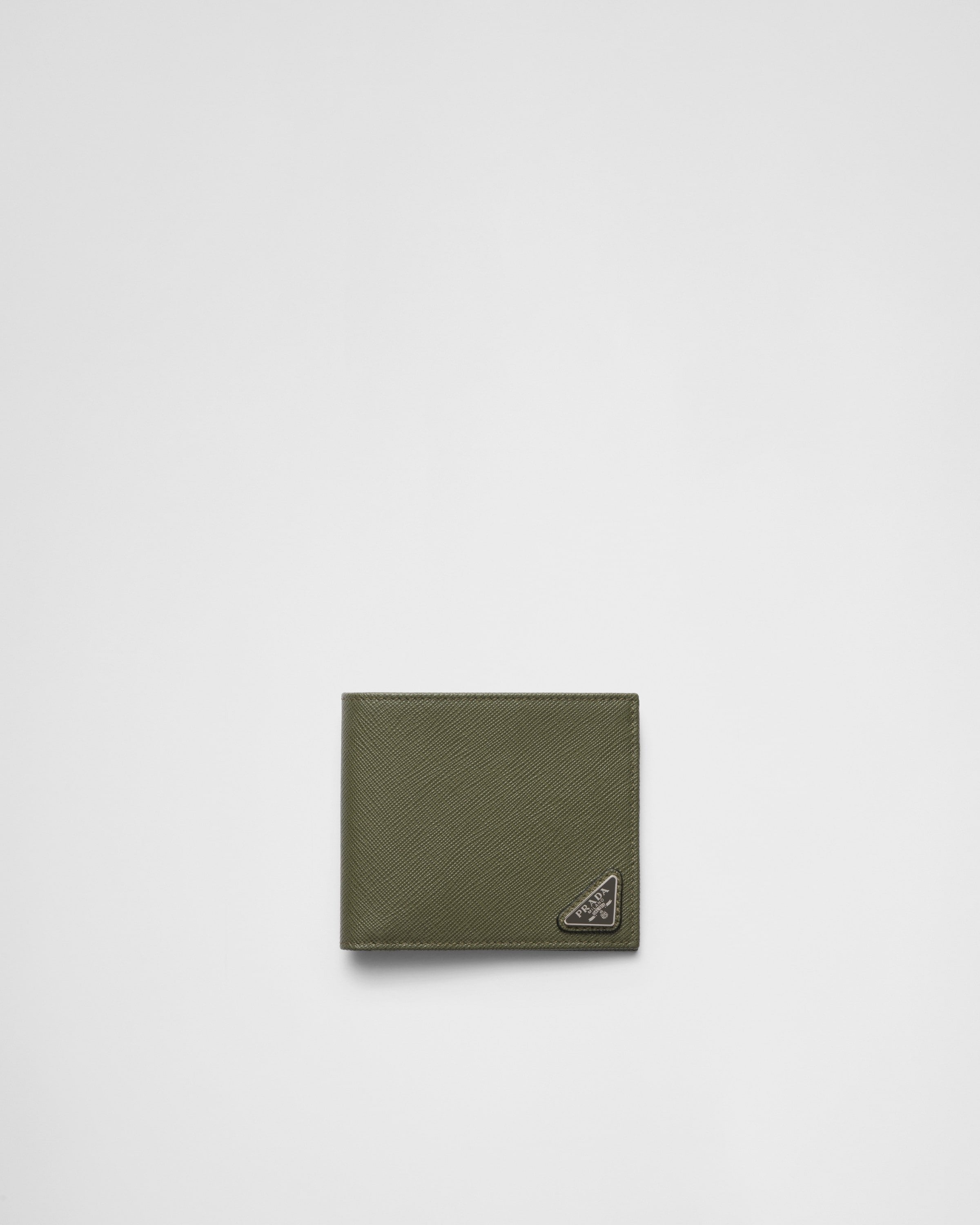 Saffiano Leather Wallet Loden Green