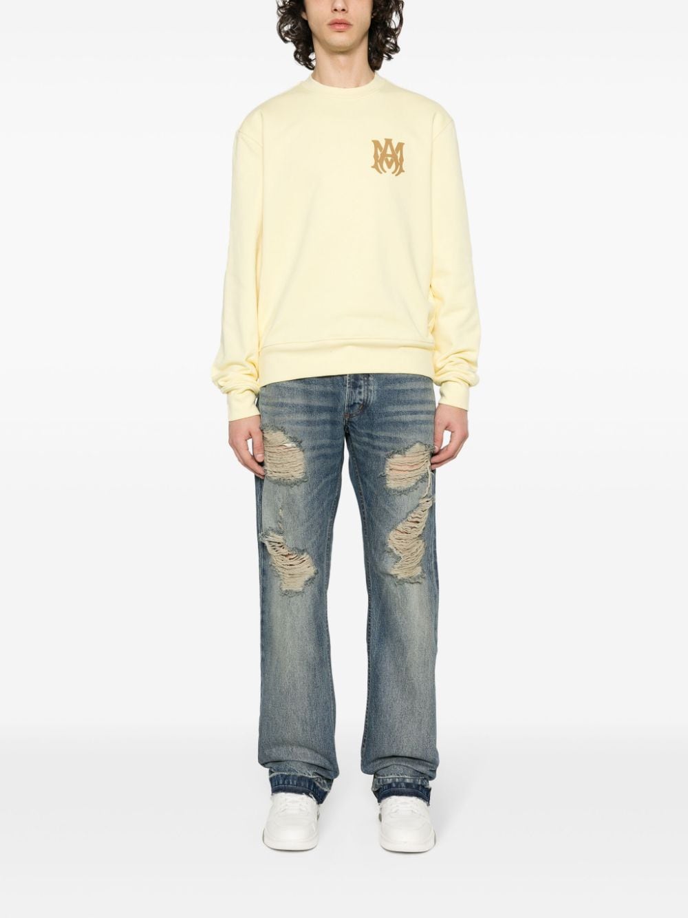 M.A. logo-print sweatshirt