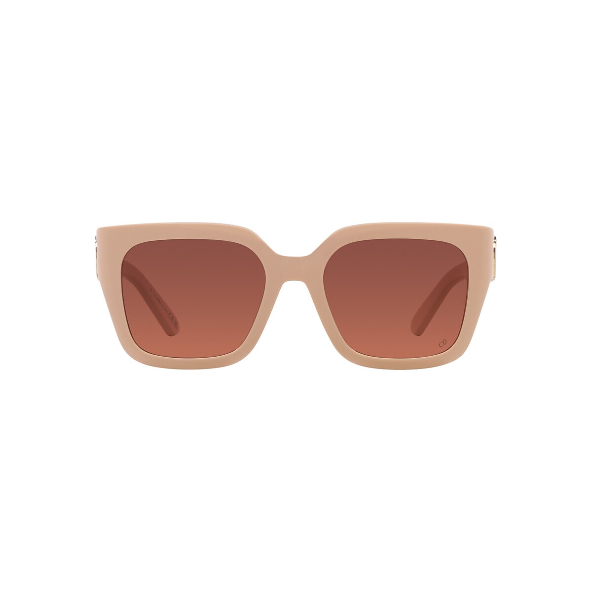 DIOR 30Montaigne S8U Pink - Women Luxury Sunglasses, Brown Lens