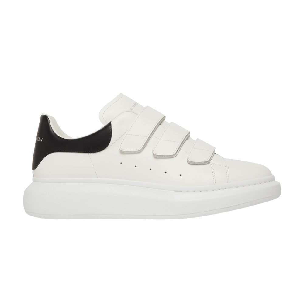 Alexander McQueen Oversized Triple Strap Sneaker 'White Black'