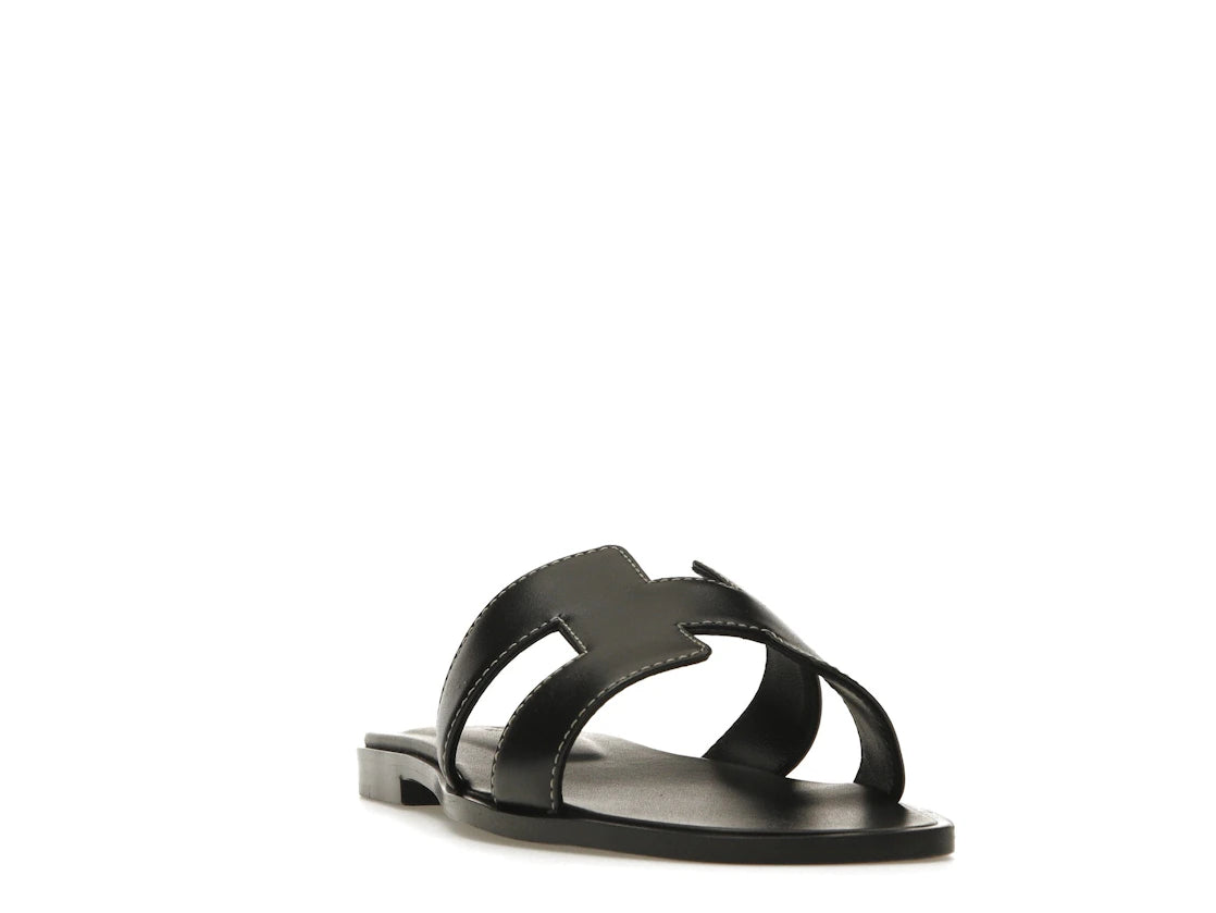 Hermes Oran Sandal Nior Box Calfskin Leather