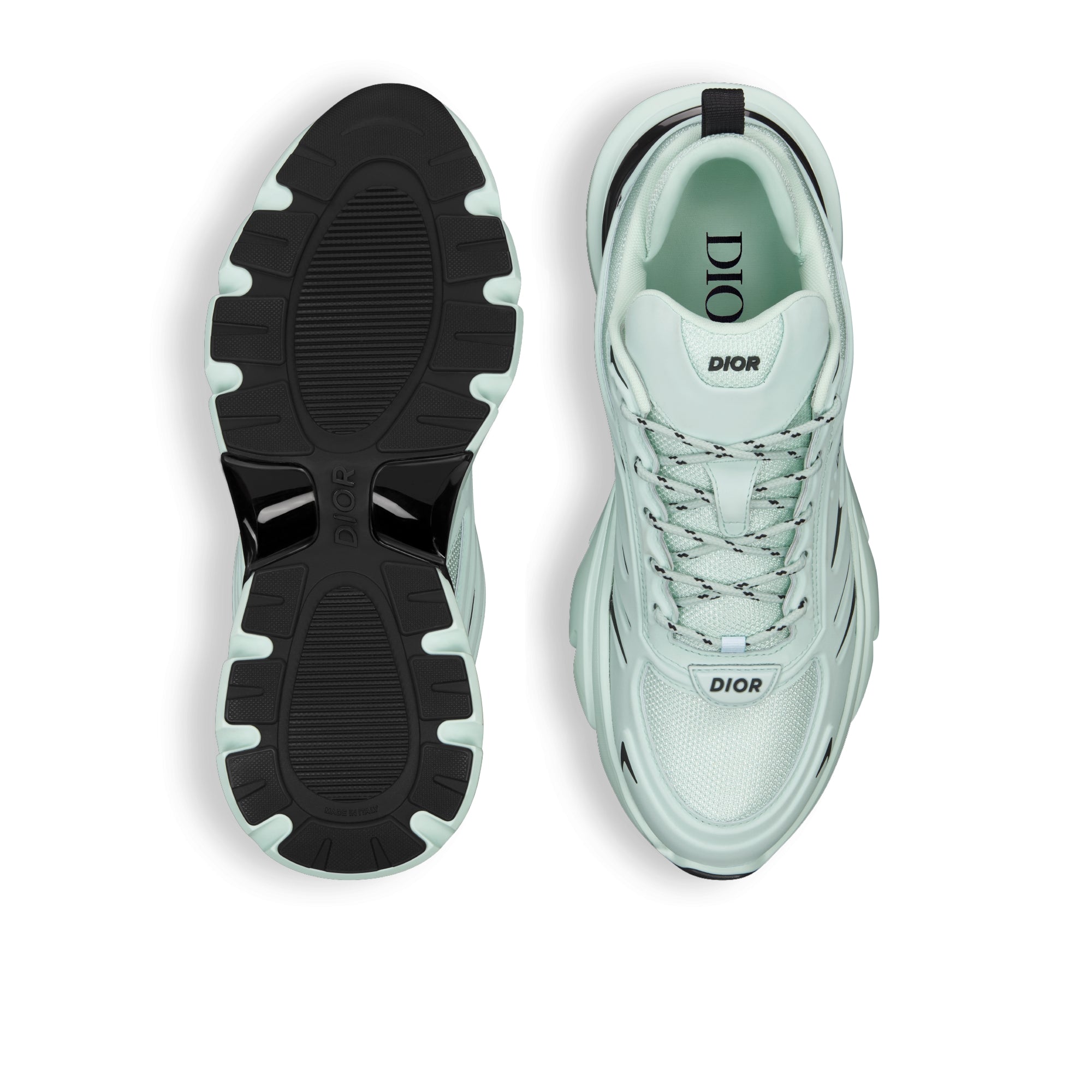 B44 Blade Sneaker - Light Green Technical Mesh and Light Green Technical Fabric