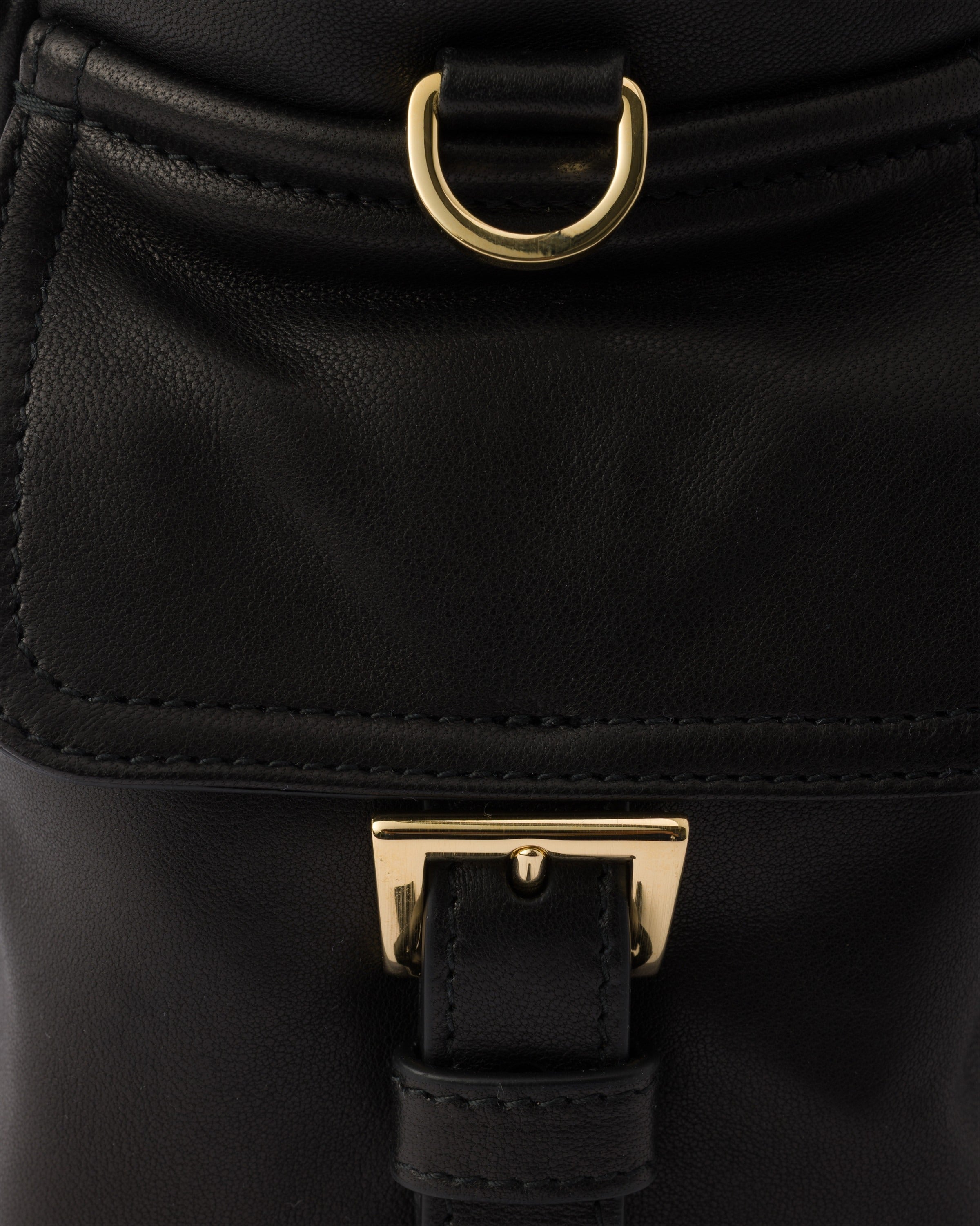 Medium Prada Explore nappa leather tote bag Black