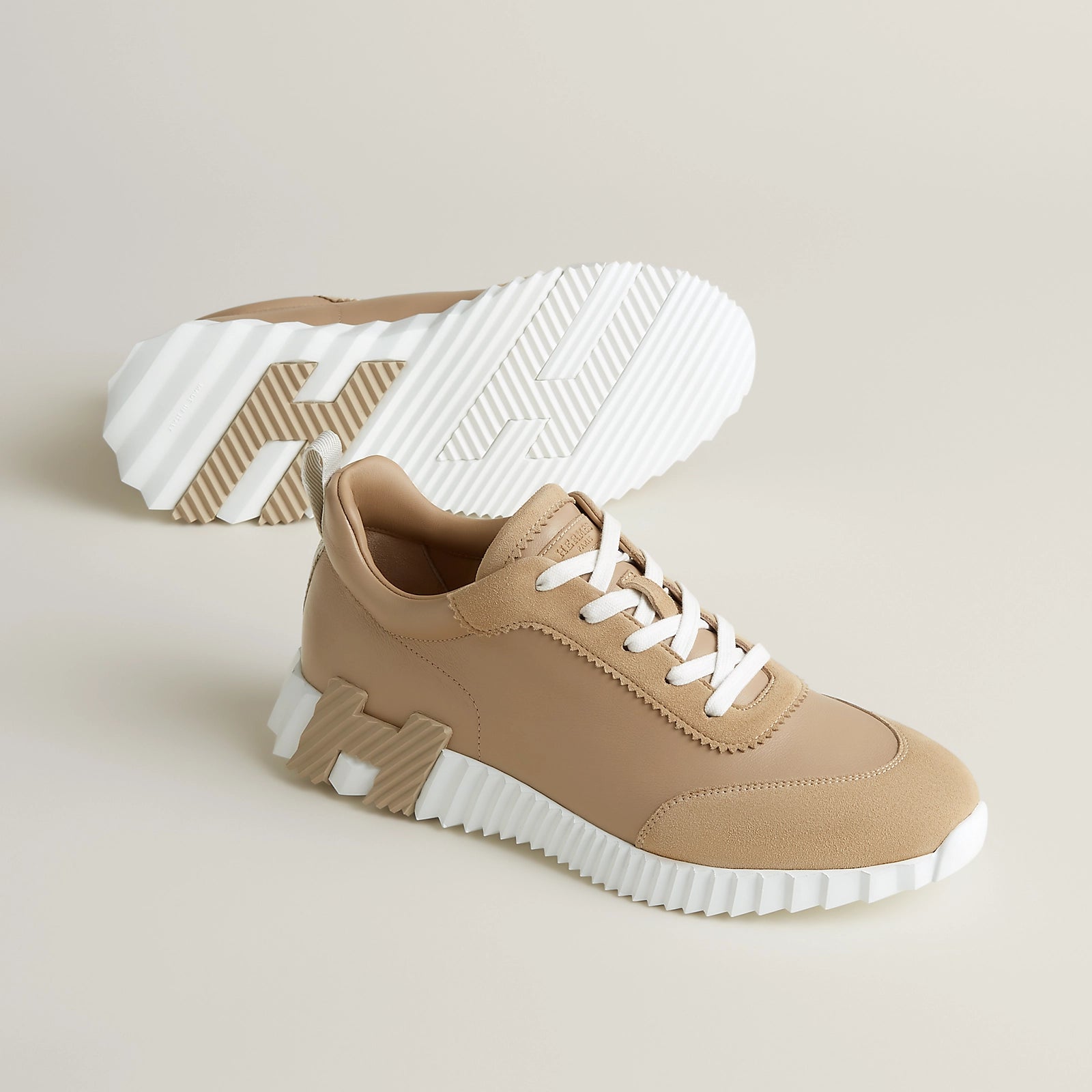 Bouncing Sneaker Beige Lin