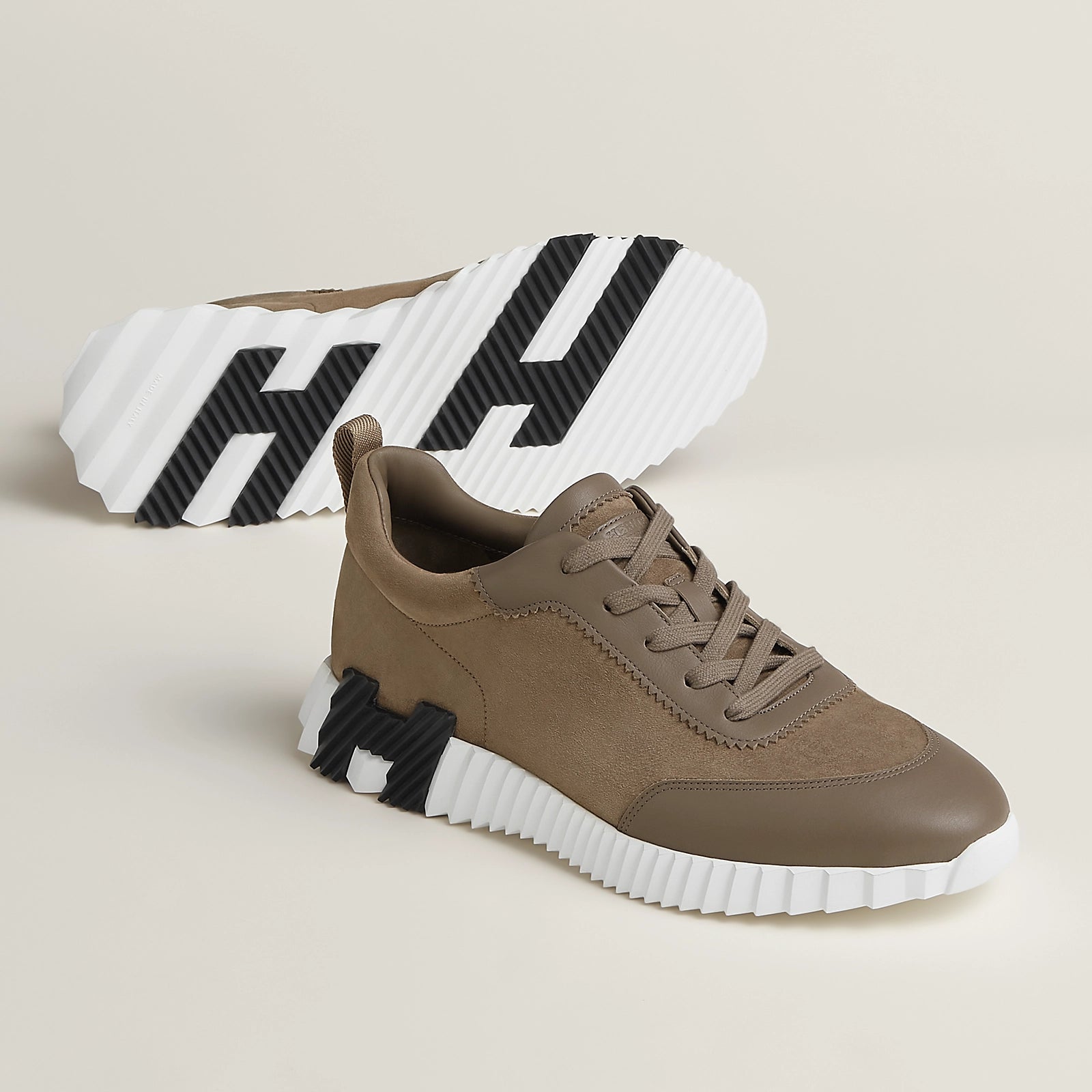 Bouncing Sneaker Étoupe/Black