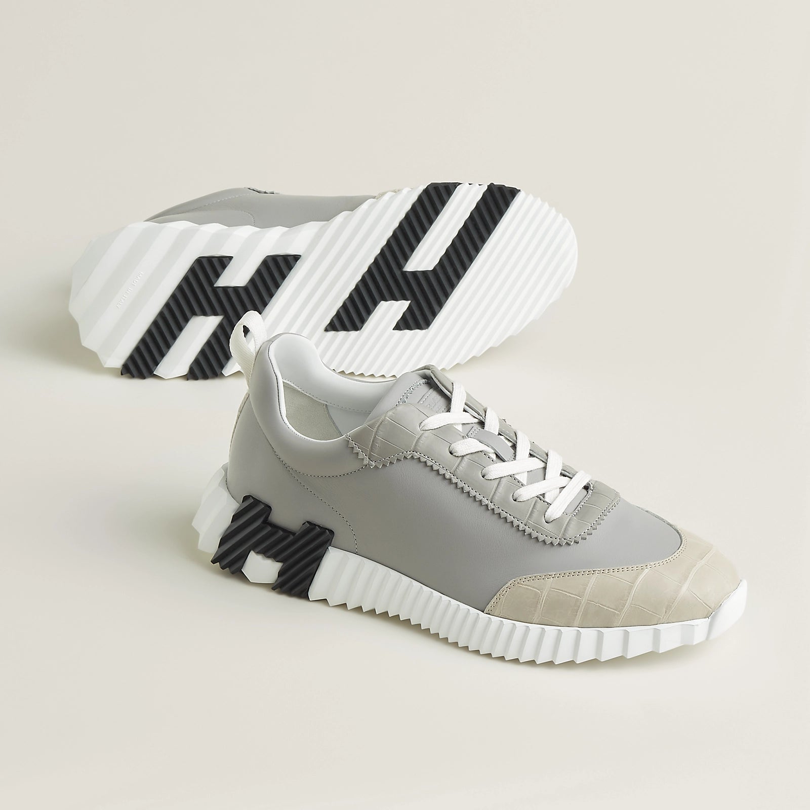 Bouncing Sneaker Gris Silex/Beige Glaise