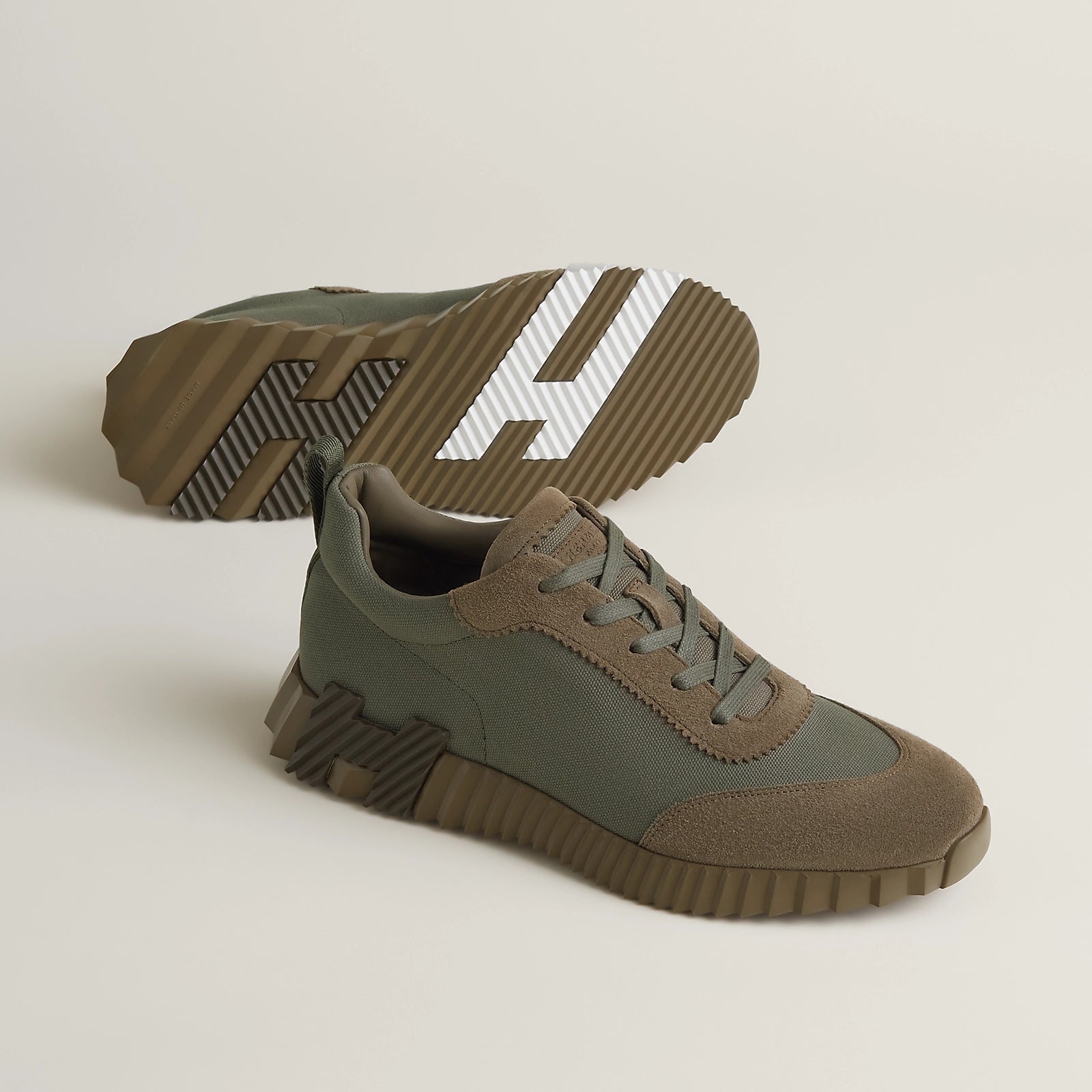 Bouncing Sneaker Vert Toundra
