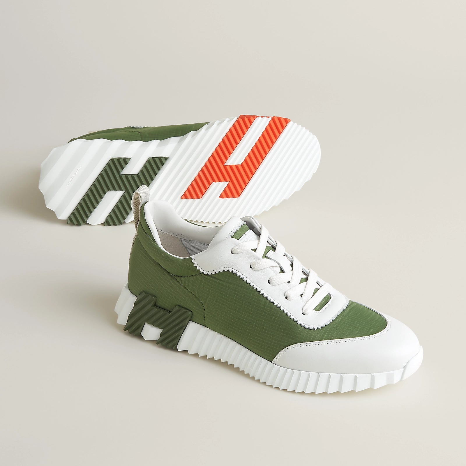 Bouncing Sneaker Matcha/Blanc