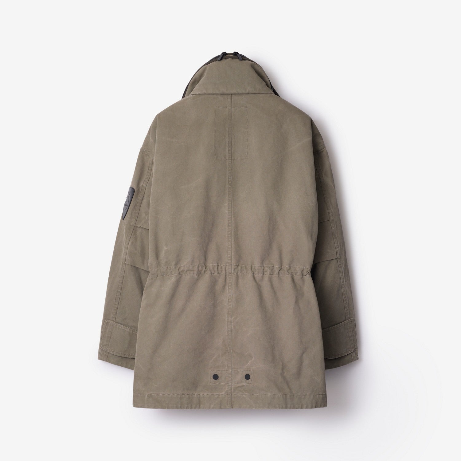 Detachable Warmer Cotton Parka - Mink