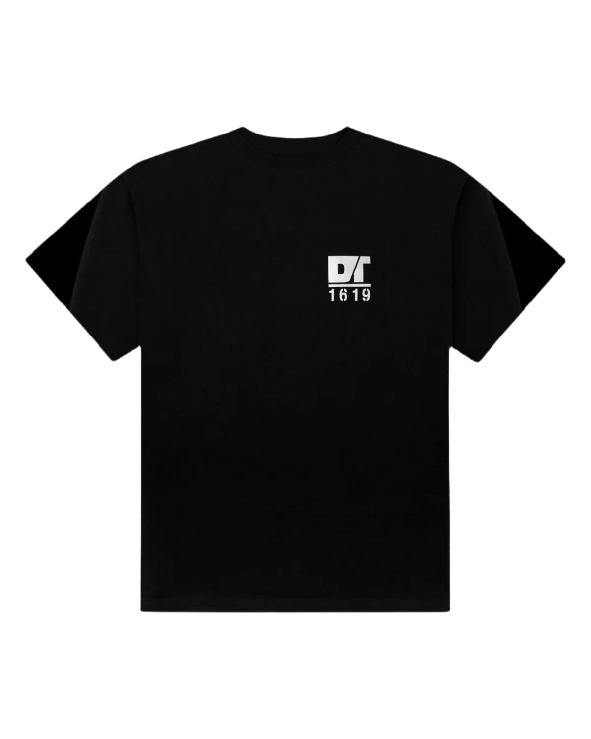 Logo Flag Long Sleeve Tee Black Black