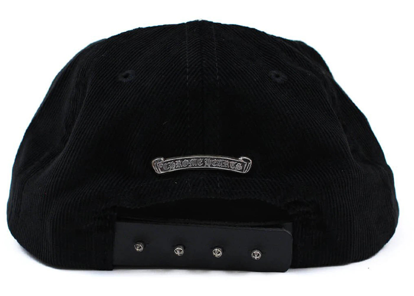 Chrome Hearts Dagger Cordoruy Cap Black