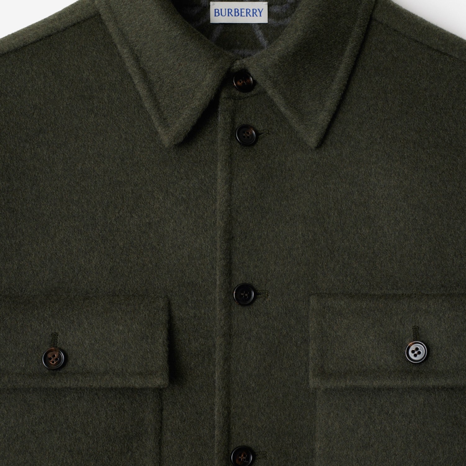 Wool Cashmere Overshirt - Loch/gale