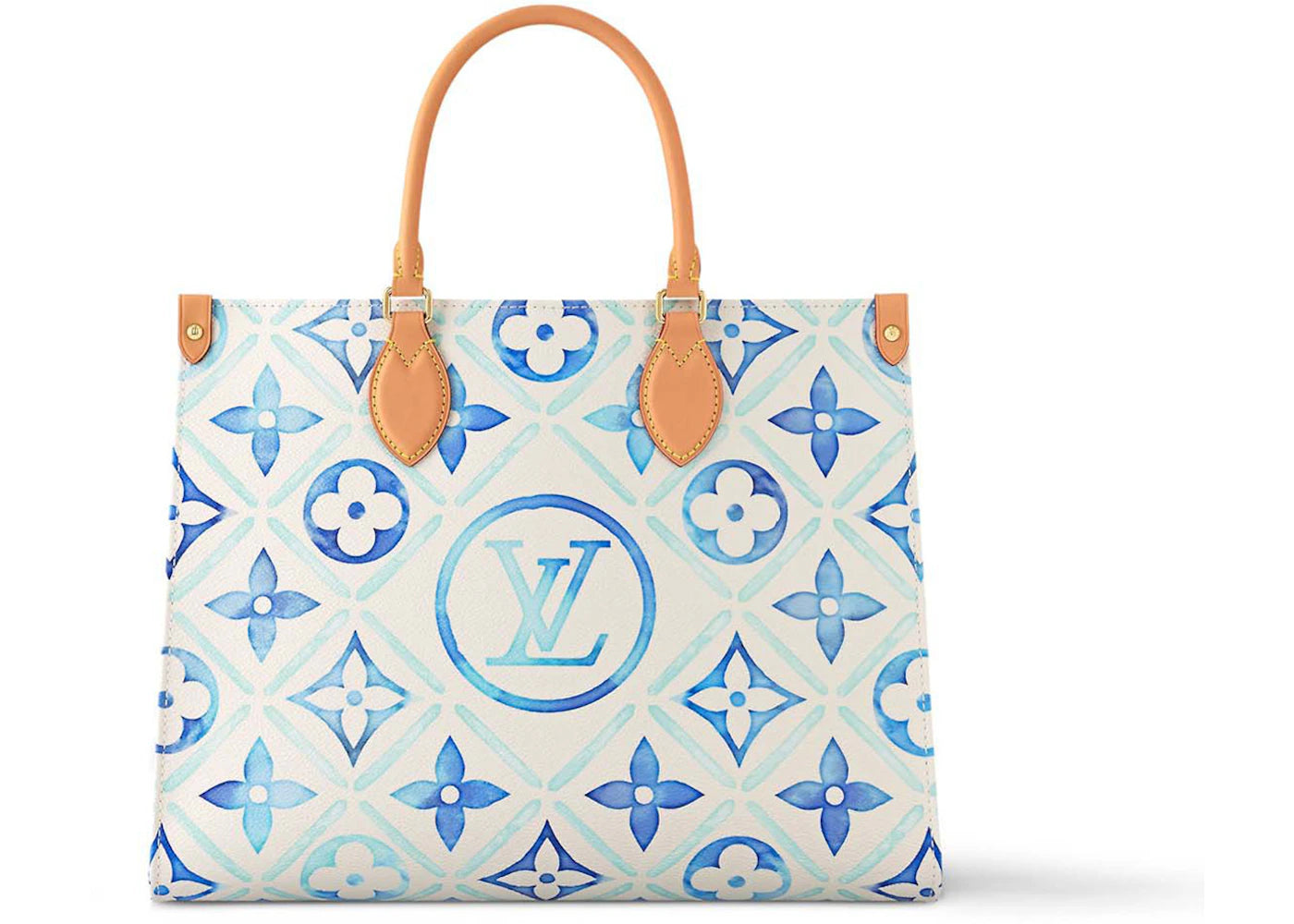 Louis Vuitton OnTheGo MM Lagoon Blue