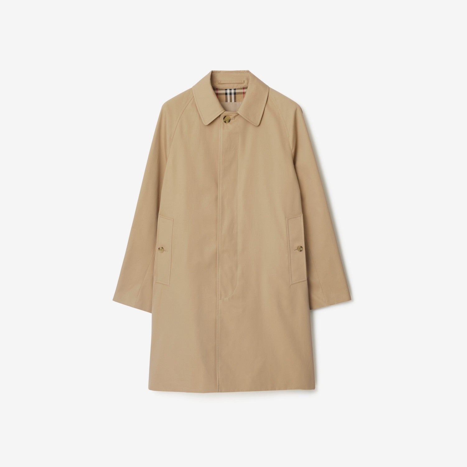 Mid-length Camden Heritage Car Coat - Honey