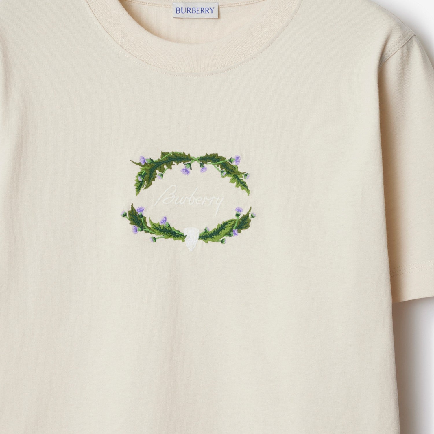 Thistle Logo Cotton T-shirt - Tundra