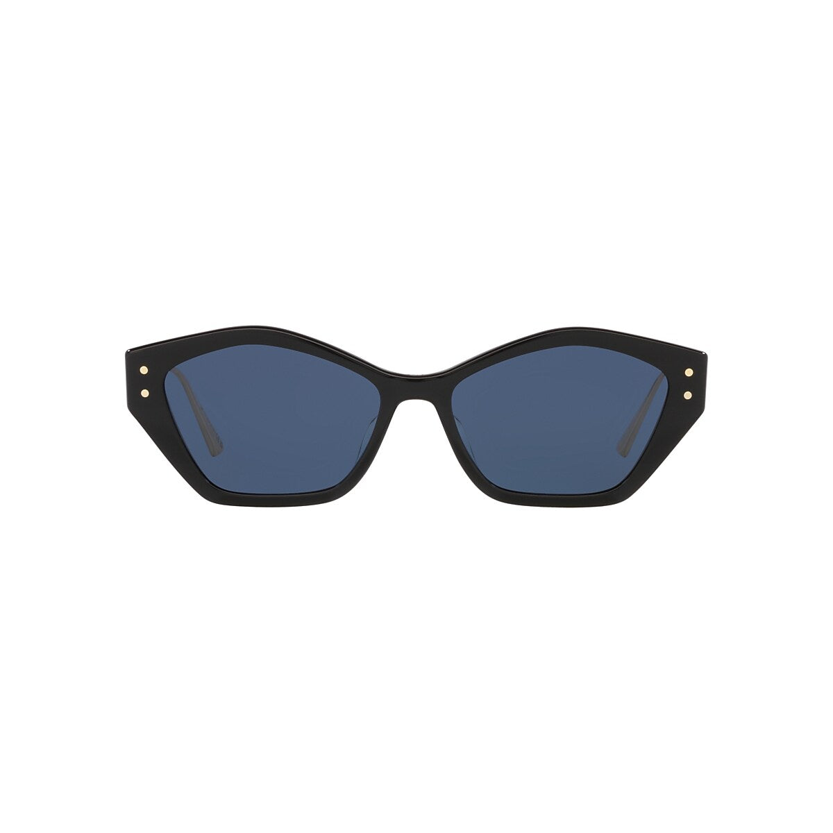 DIOR MissDior S1U Black Shiny - Women Luxury Sunglasses, Blue Lens