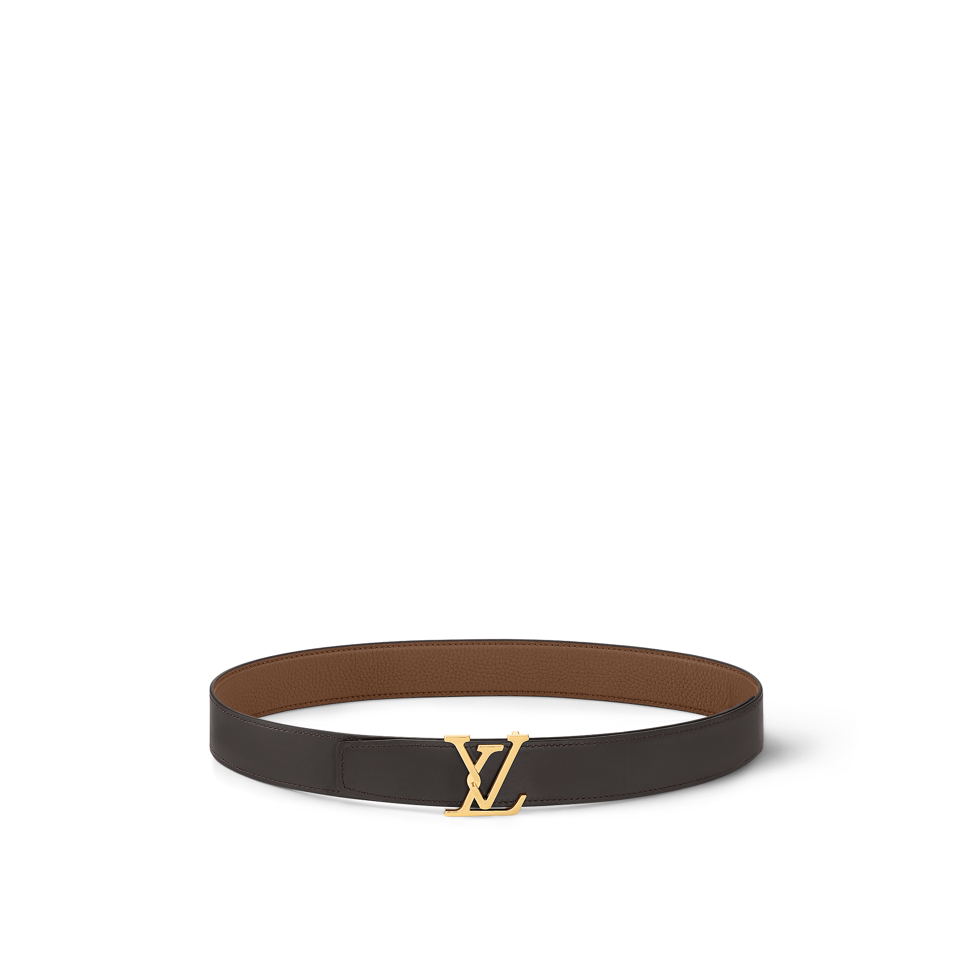 LV Attract 35mm Reversible Belt Other Leathers - Tabac