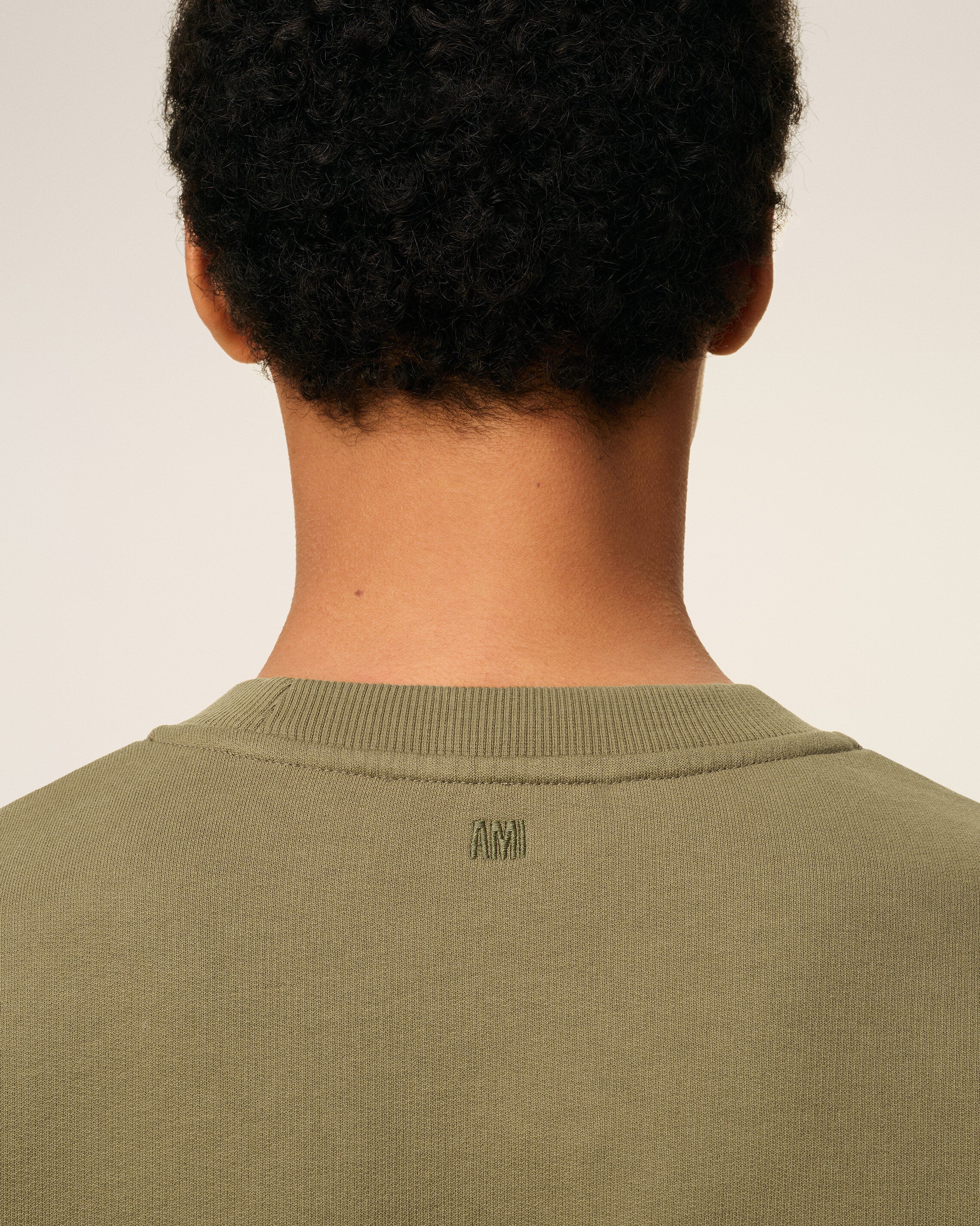 Green Cotton Ami De Coeur Sweatshirt BRONZE