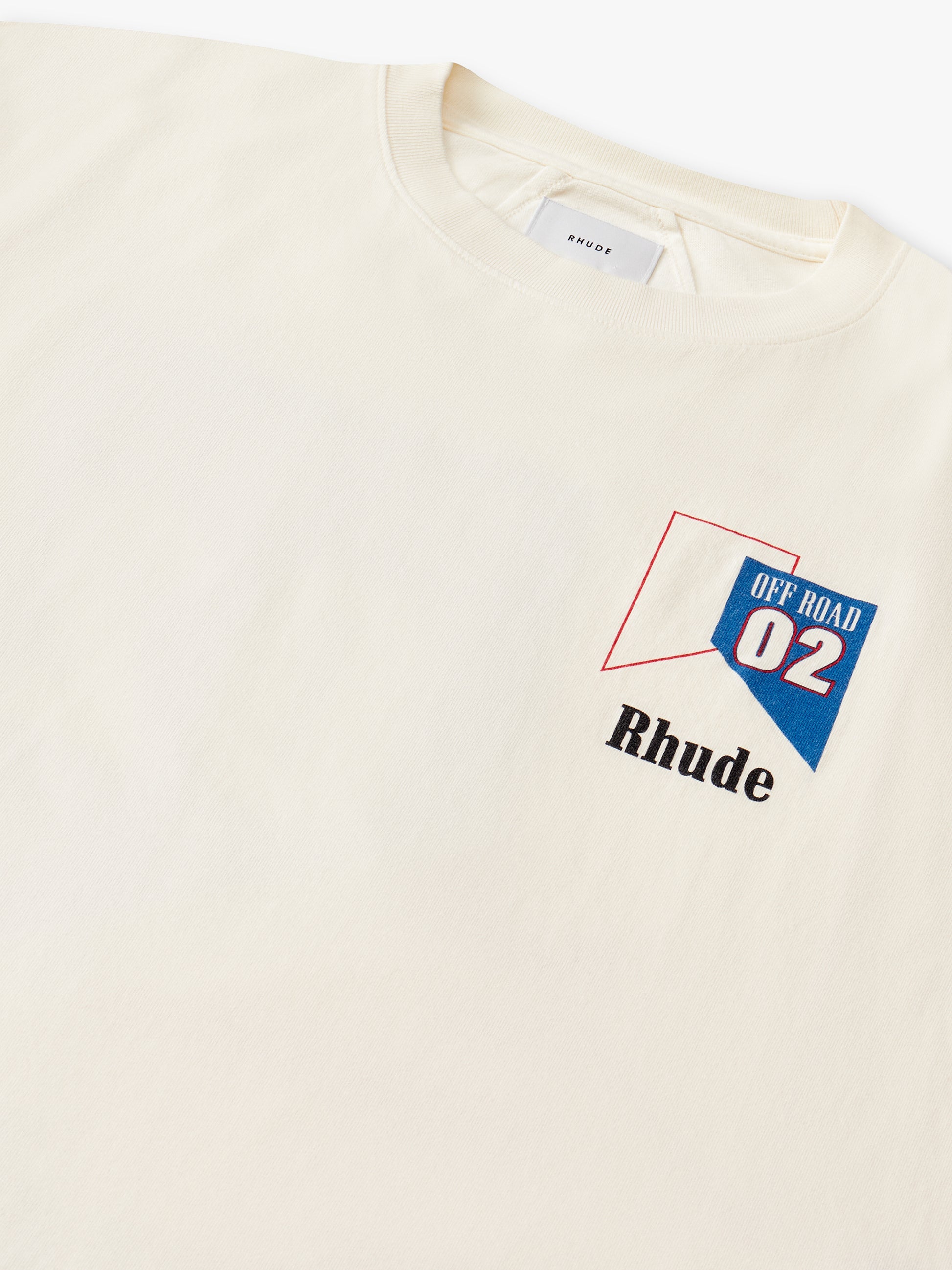 RHUDE 02 TEE - VTG WHITE