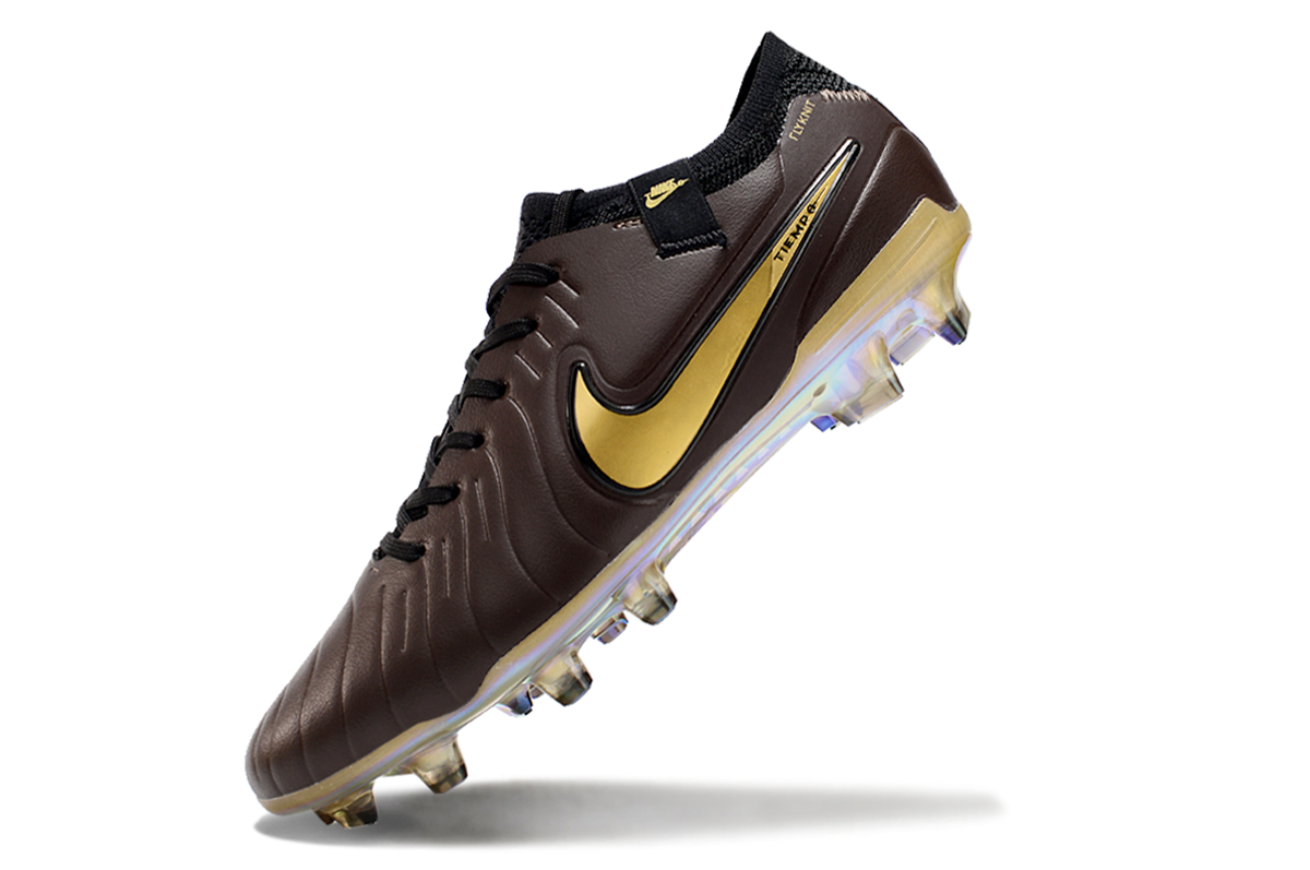 Nike Tiempo Legend Brown and Gold