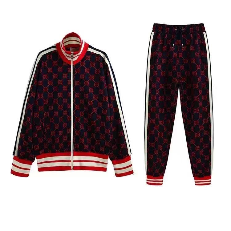 Gucci Navy/Red Tracksuit