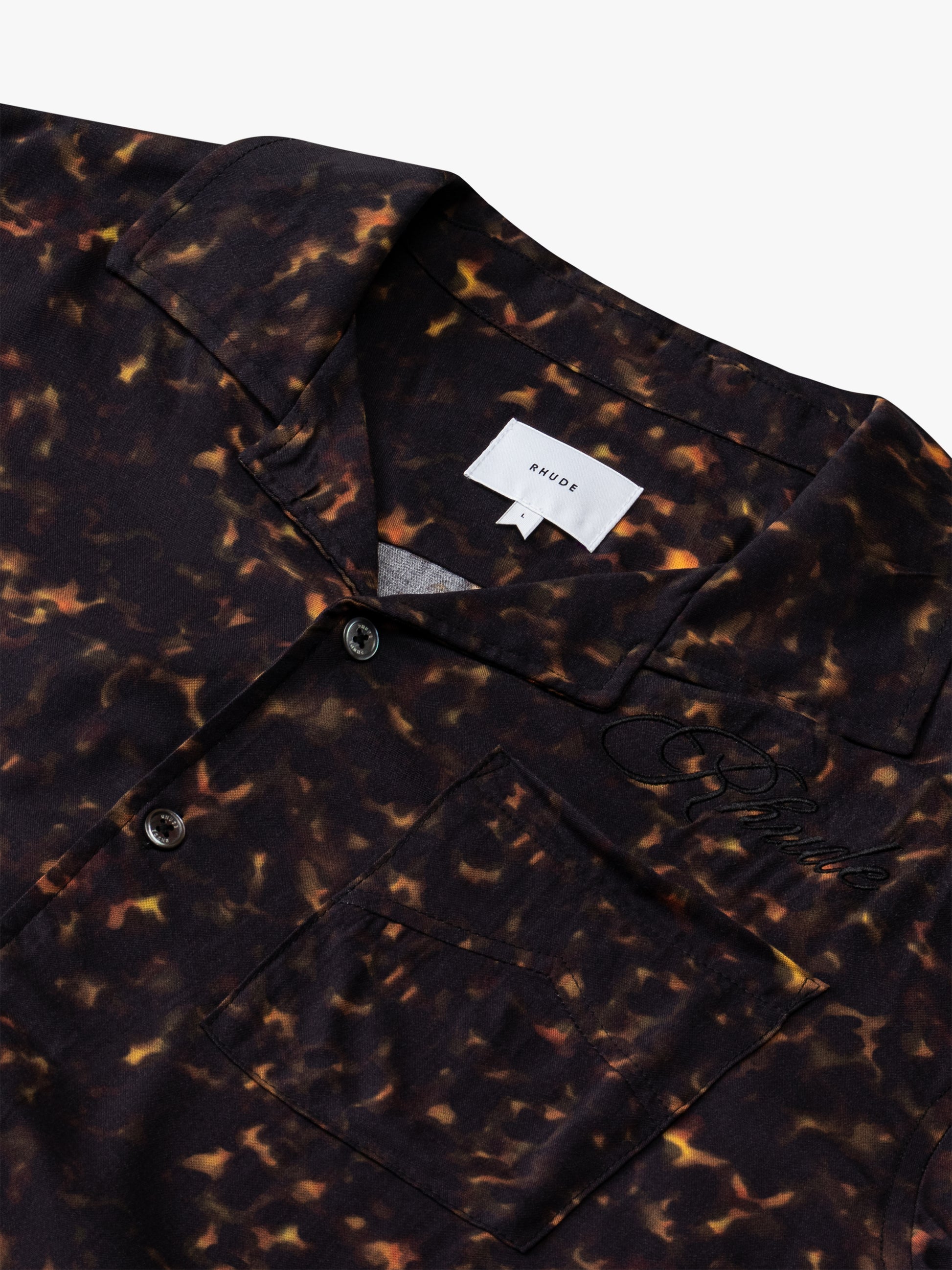 TORTOISE BUTTON DOWN - BLACK/MULTI